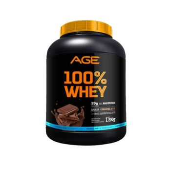 WHEY PROTEIN 100% CONCENTRADA AGE 1.800 kg CHOCOLATE